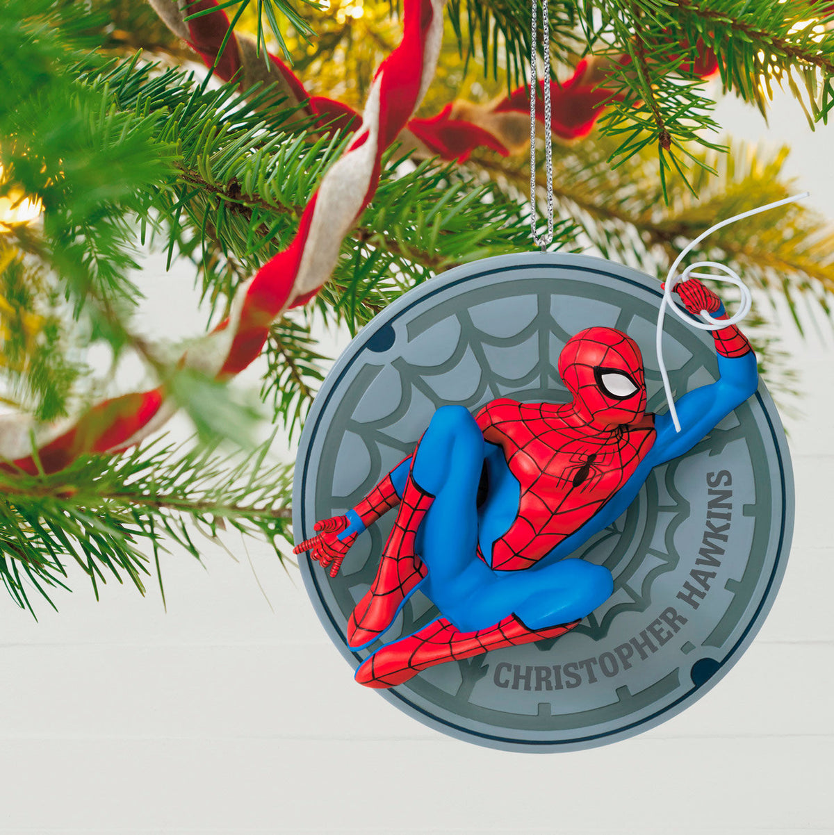 Marvel The Amazing Spider-Man Personalized Ornament, Custom Text