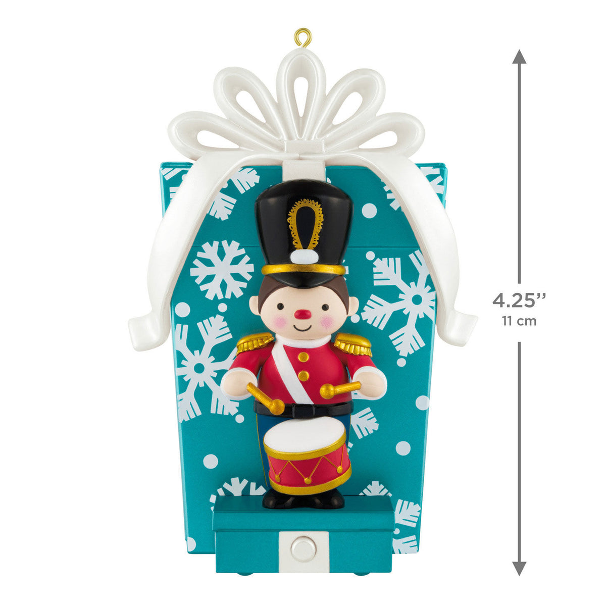 Toy Soldier Musical Ornament With Motion