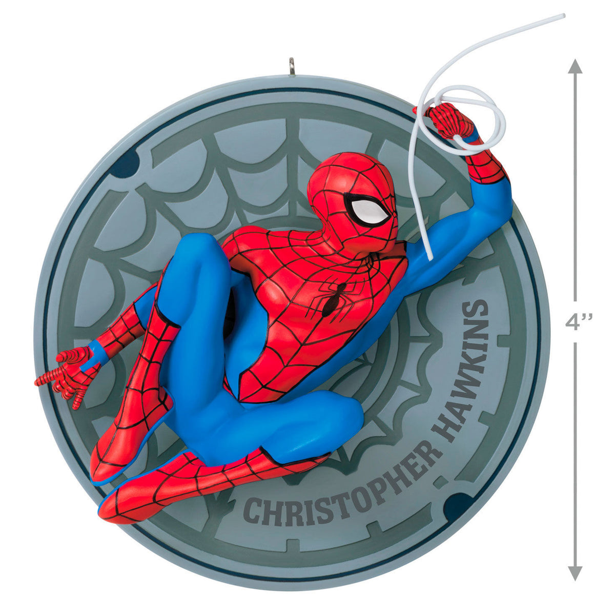 Marvel The Amazing Spider-Man Personalized Ornament, Custom Text