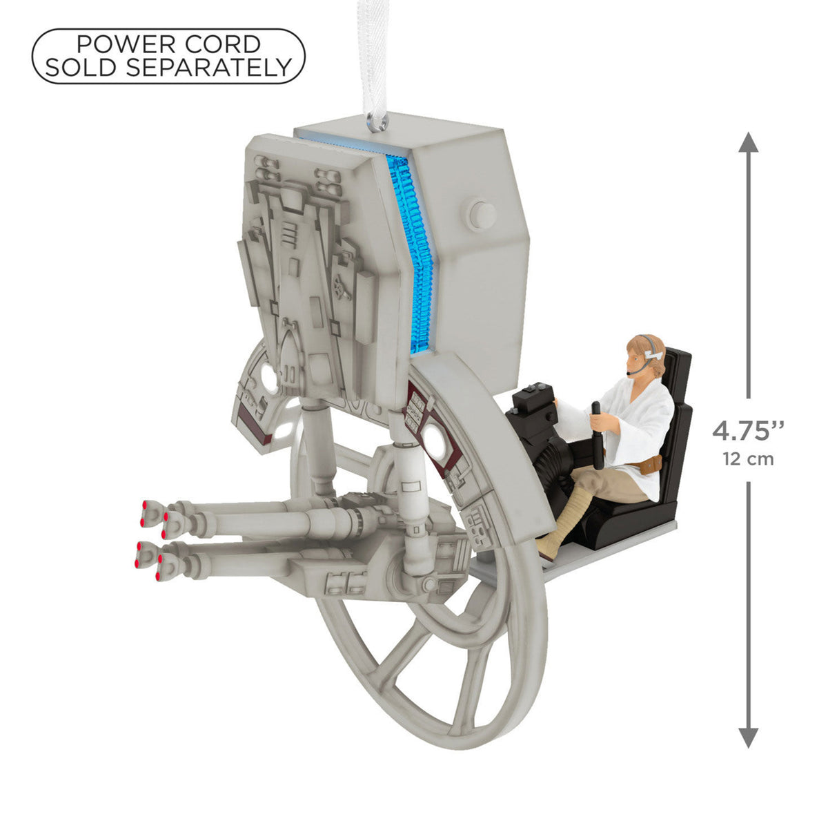 Star Wars™ TIE Fighter™ Attack Collection Luke Skywalker™ Ornament With Light and Sound