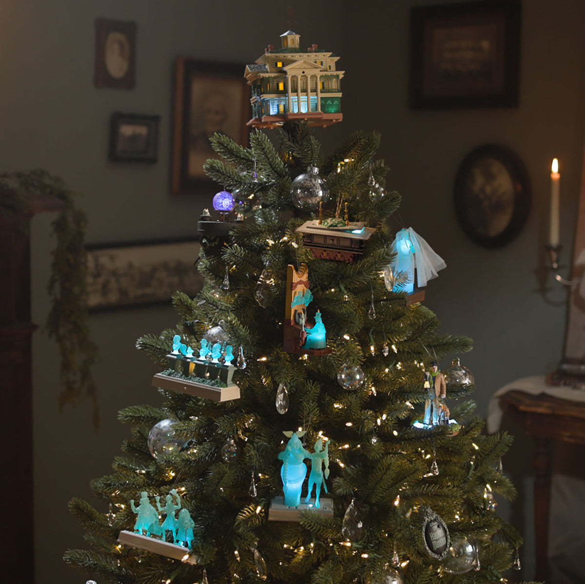 Disney The Haunted Mansion Collection Constance Hatchaway Ornament With Light and Sound